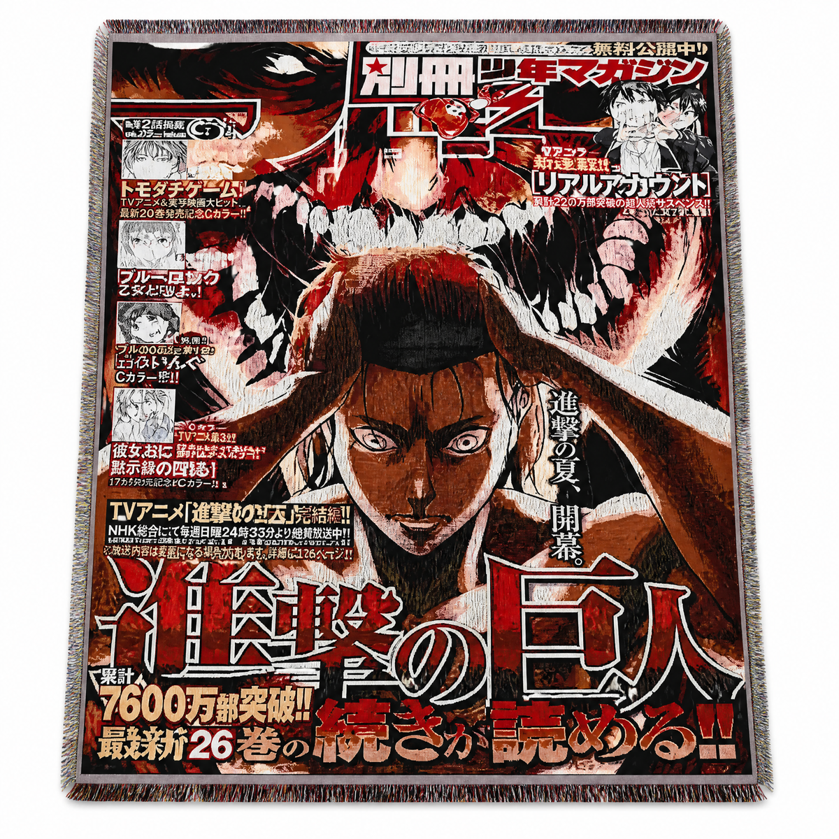 Hand Sewn Anime Blankets
